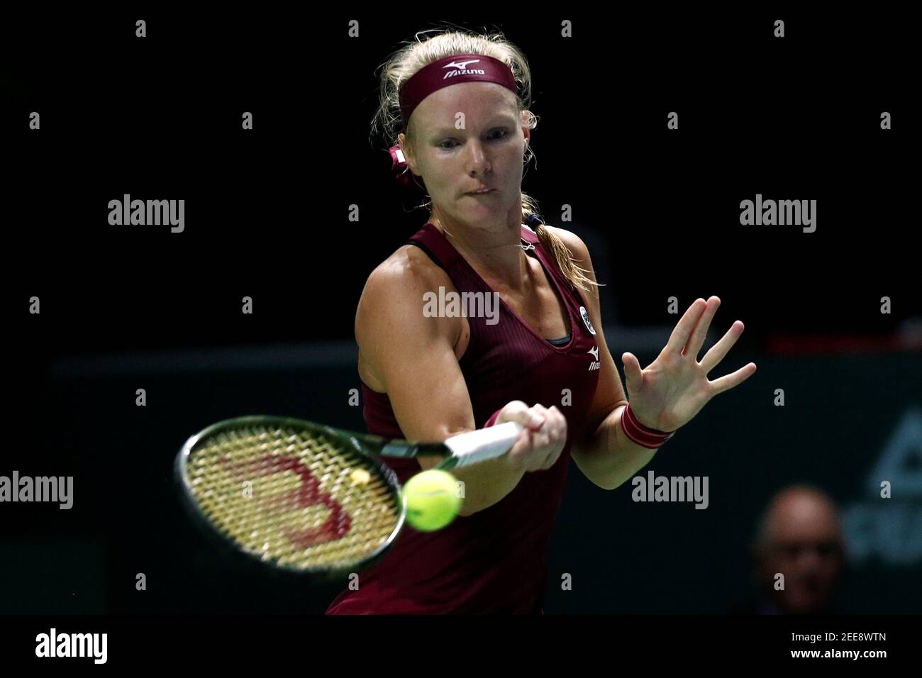 Tennis - WTA Tour Finals - Singapore Indoor Stadium, Kallang, Singapore