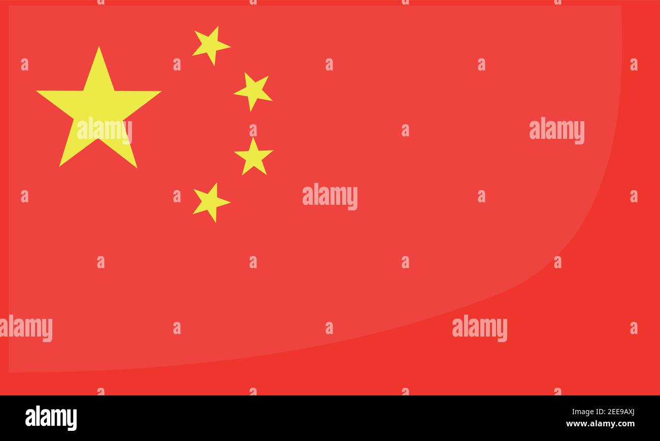 Chinese flag Stock Vector Images - Alamy for Free Printable Flag Of China