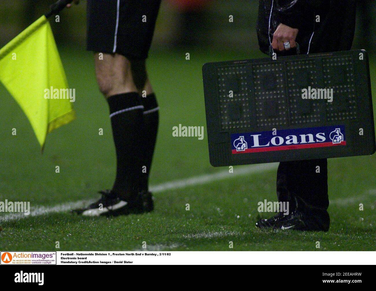 Football Nationwide Division 1 Preston North End V Burnley 2 11 02 Electronic Board Mandatory Credit Action Images David Slater Stock Photo Alamy Football Nationwide Division 1 Preston North End V Burnley 2 11 02 Electronic Board Mandatory Credit Action Images David Slater Stock Photo Alamy