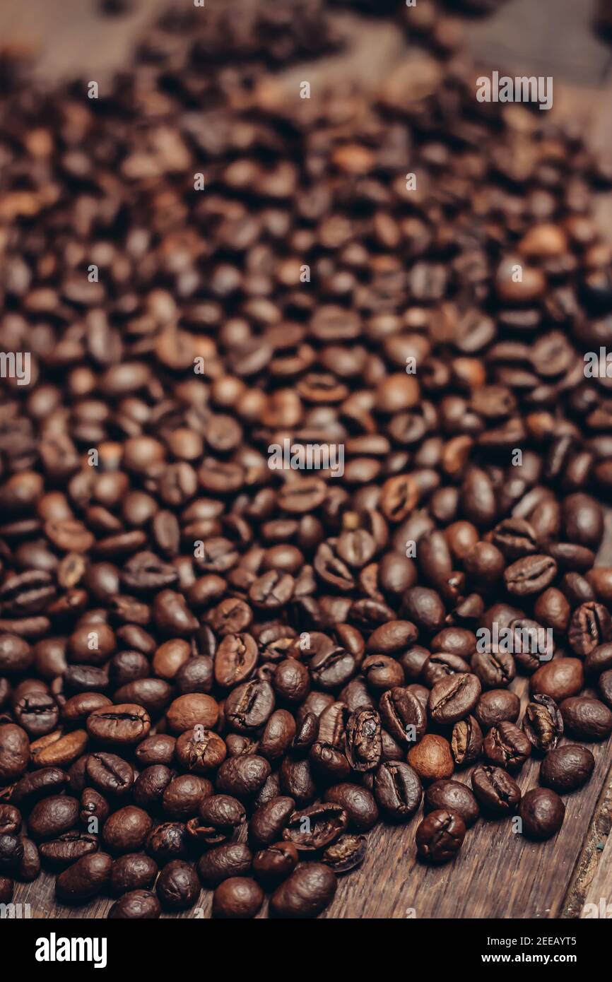coffee beans morning drink preparation aromatic arabica Stock Photo - Alamy