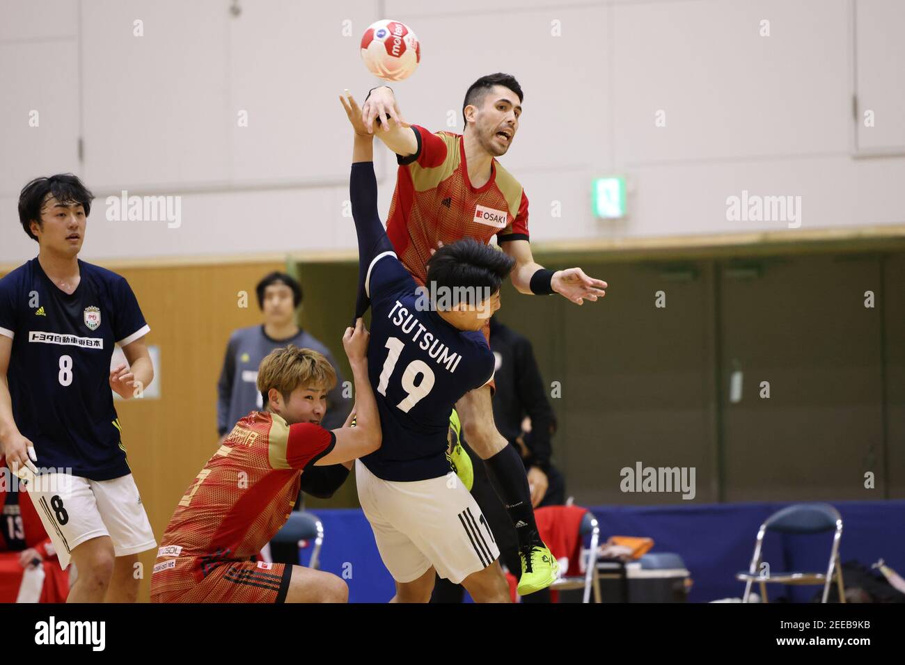Fujimi Gymnasium, Saitama, Japan. 14th Feb, 2021. Remi Anri Doi
