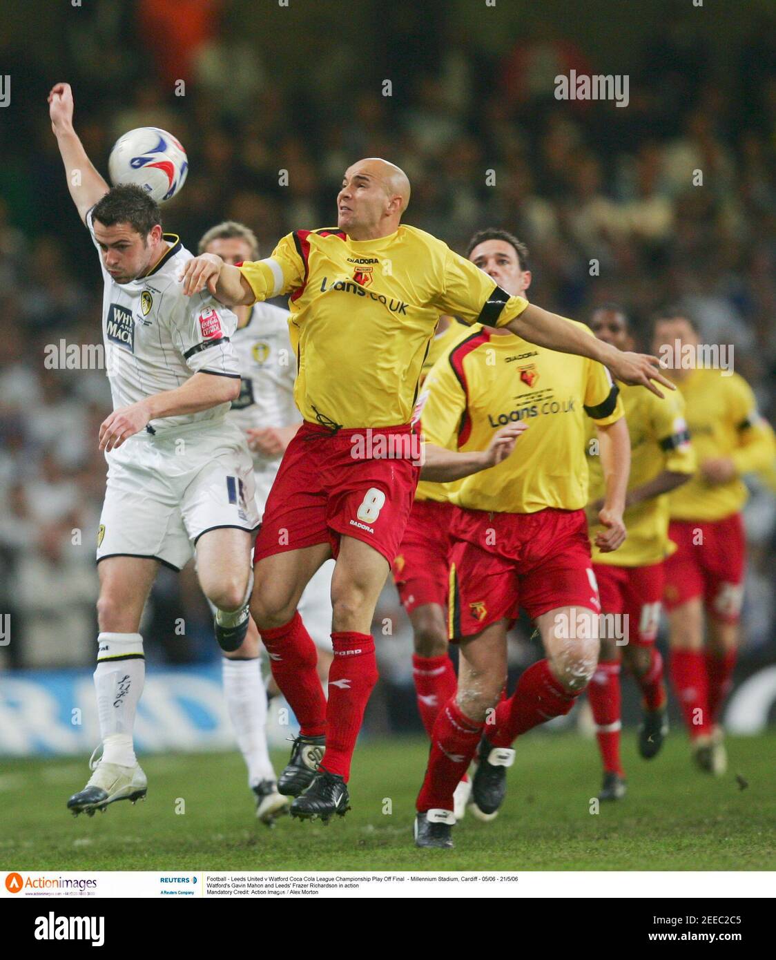 Soccer coca cola championship play off final leeds united watford ...