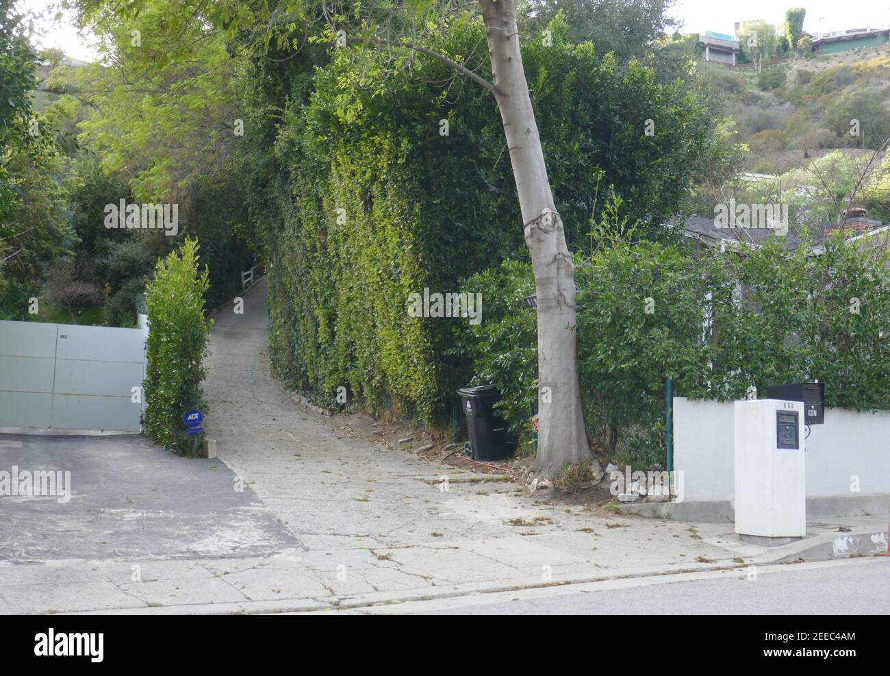 Los Angeles, California, USA 14th February 2021 A general view of