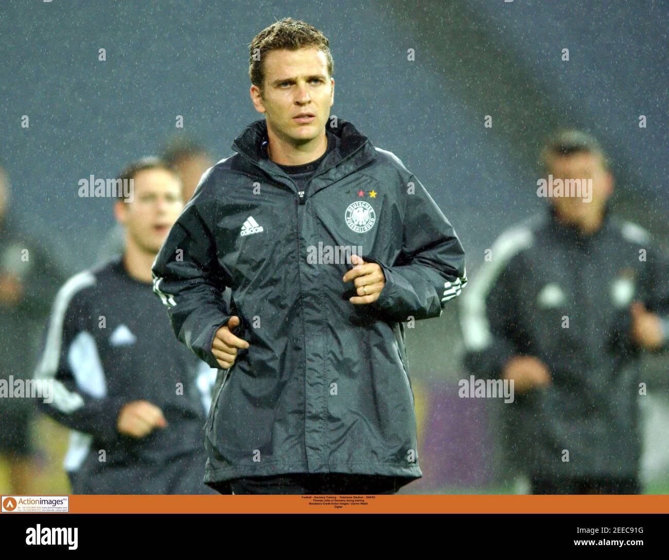 Football Germany Training Yokohama Stadium 29 6 02 Oliver Bierhoff Of Germany During Training Mandatory Credit Action Images Darren Walsh Digital Stock Photo Alamy Football Germany Training Yokohama Stadium 29 6 02 Oliver Bierhoff Of Germany During Training Mandatory Credit Action Images Darren Walsh Digital Stock Photo Alamy