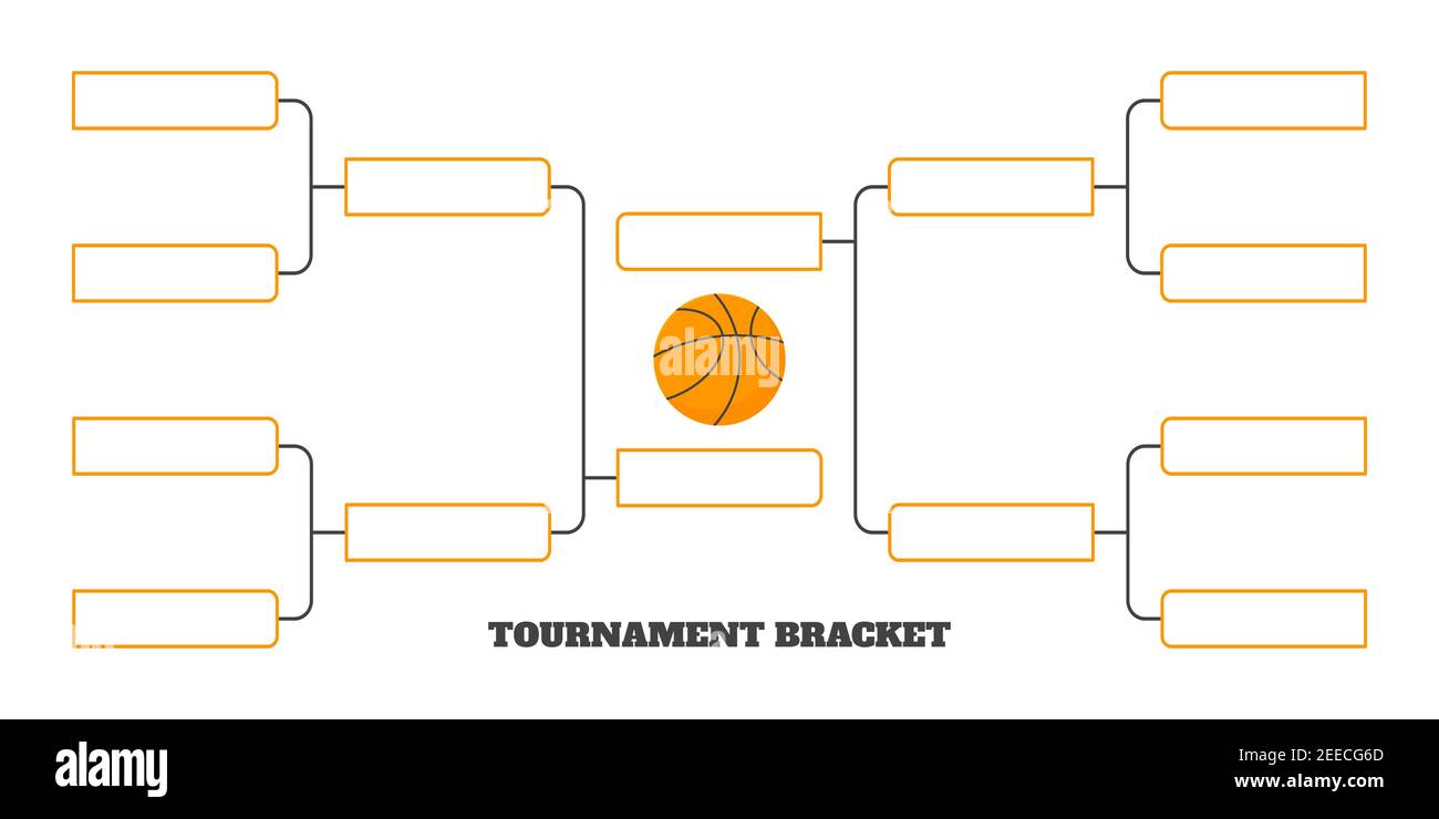 Premium Vector  8 team tournament bracket championship template