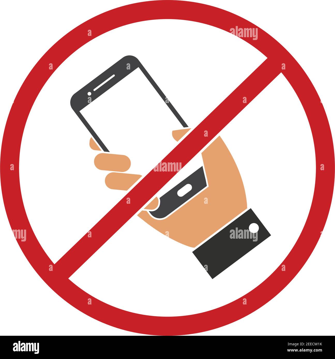 no cell phone,mobile phone prohibited illustration vector Stock Vector Image & Art Alamy