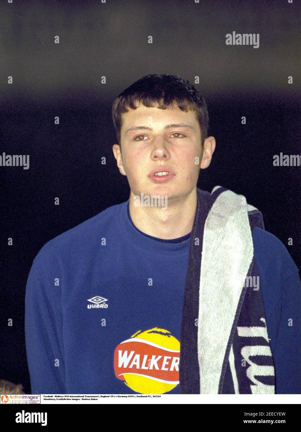 Football Walkers U15 International Tournament England 15 S V Germany U15 S Southend Fc 24 2 01 Mandatory Credit Action Images Andrew Baker Stock Photo Alamy