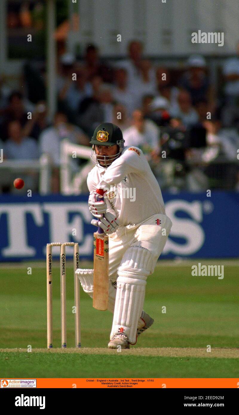 David boon cricket hi res stock photography and images Alamy
