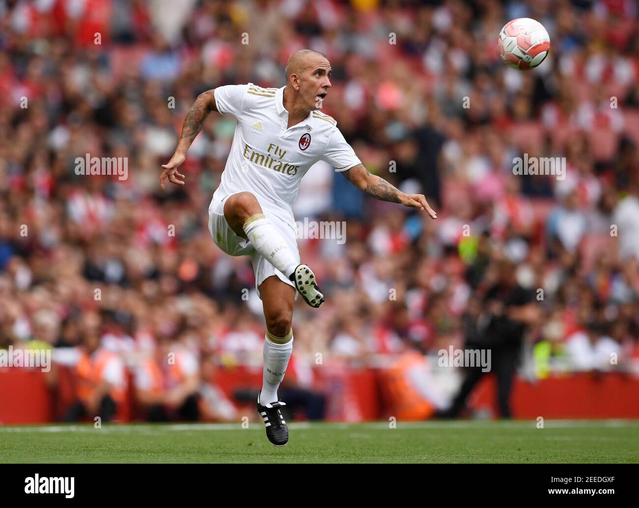 Britain Football Soccer - Arsenal Legends v AC Milan Legends - Emirates  Stadium - 3/9/16 AC Milan Legends' Paolo Di Canio Action Images via Reuters  / Tony O'Brien Livepic EDITORIAL USE ONLY Stock Photo - Alamy