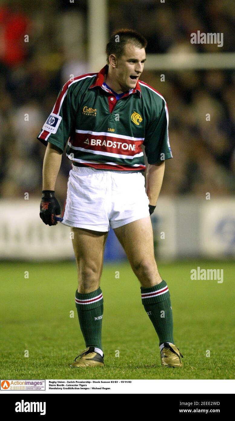 Steve booth leicester tigers hi-res stock photography and images - Alamy