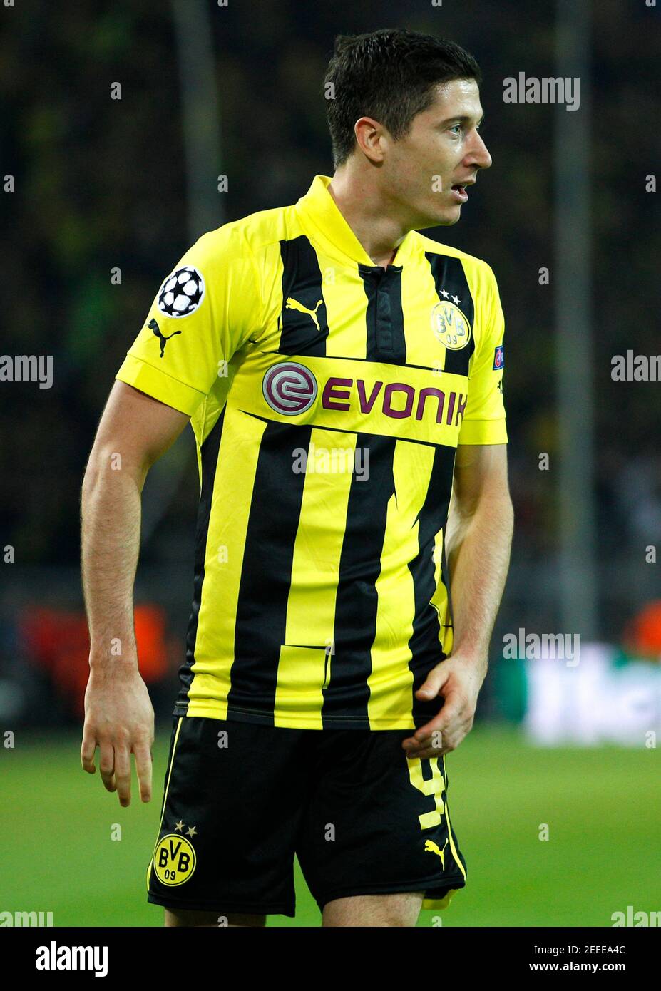 Robert Lewandowski Borussia Dortmund Stock Photo Alamy