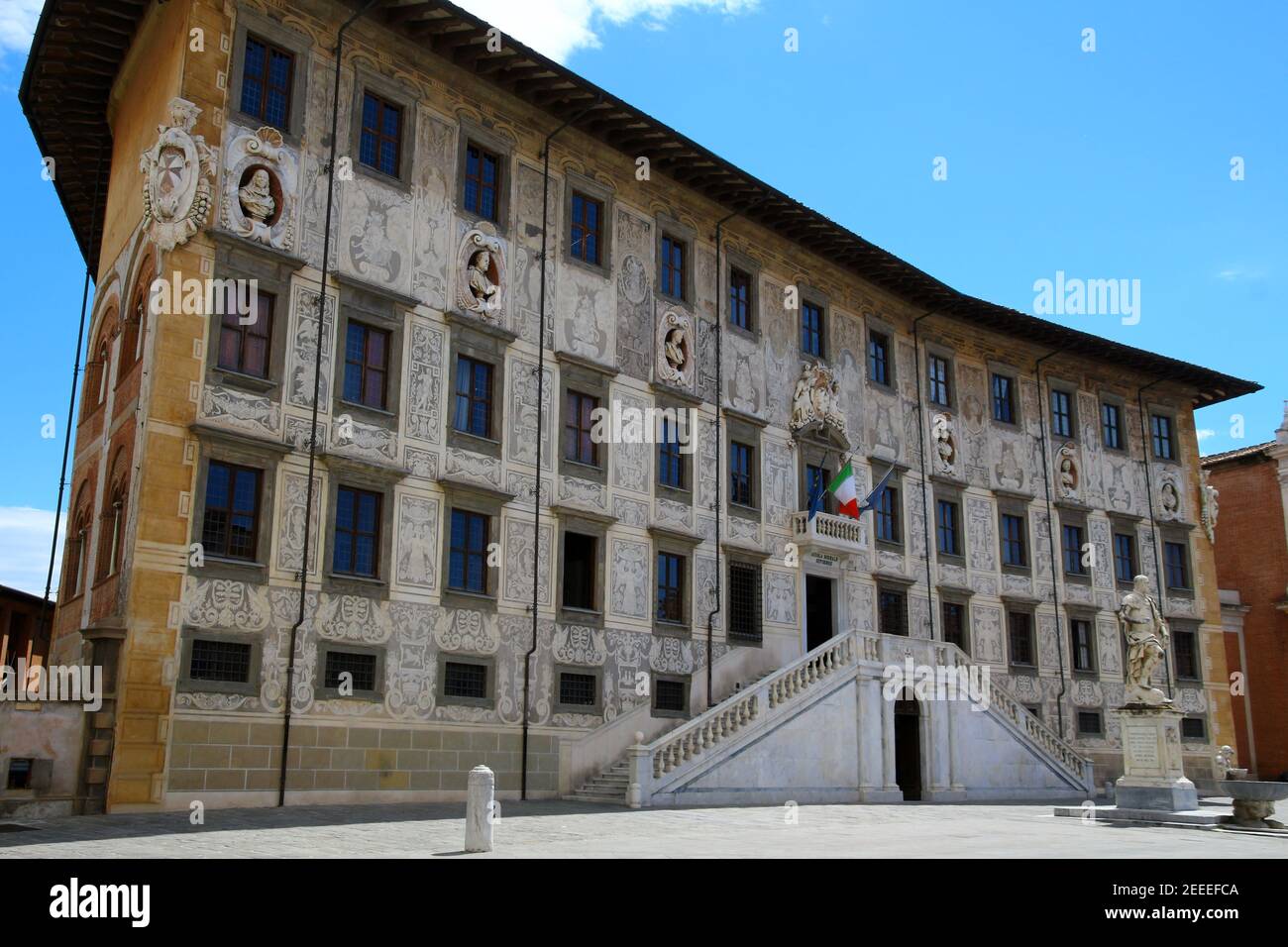 Palazzo della Carovana Pisa, Italy Stock Photo