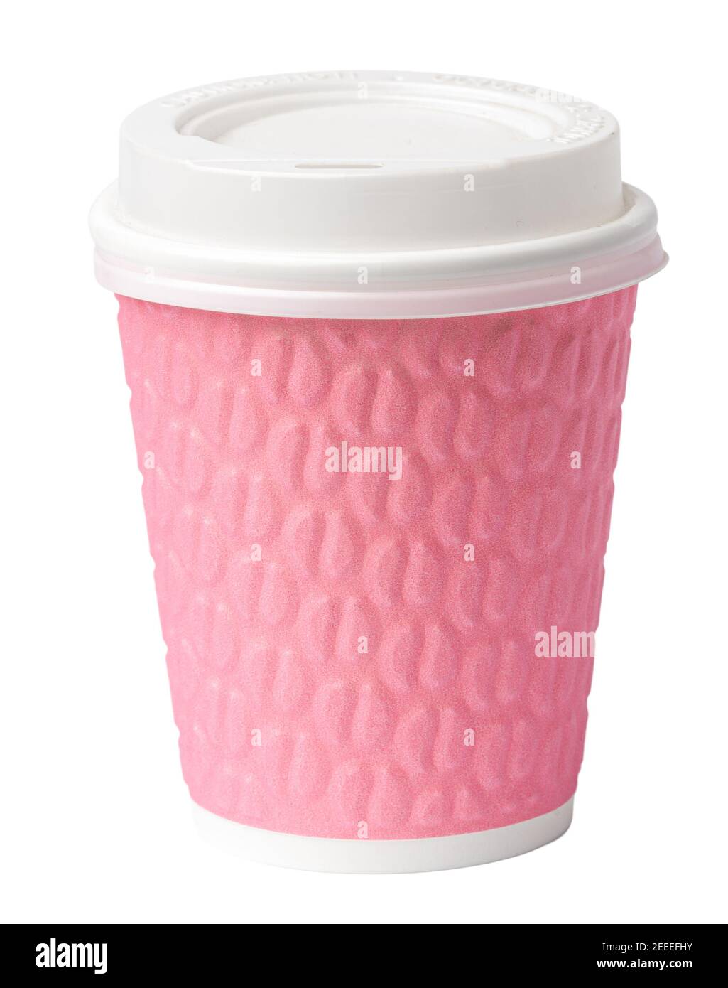 Paper cup of coffee isolated on white background Stock Photo - Alamy