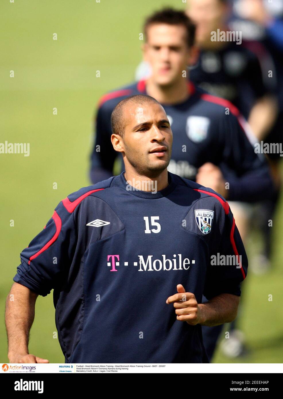 Football West Bromwich Albion Training West Bromwich Albion Training Ground 06 07 22 5 07 West Bromwich Albion S Diomansy Kamara During Training Mandatory Credit Action Images Carl Recine Stock Photo Alamy