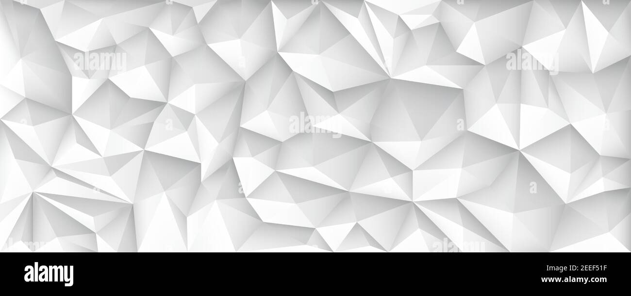 Polygon Abstract Polygonal Geometric Triangle Background, vector illustration wide Stock Vector