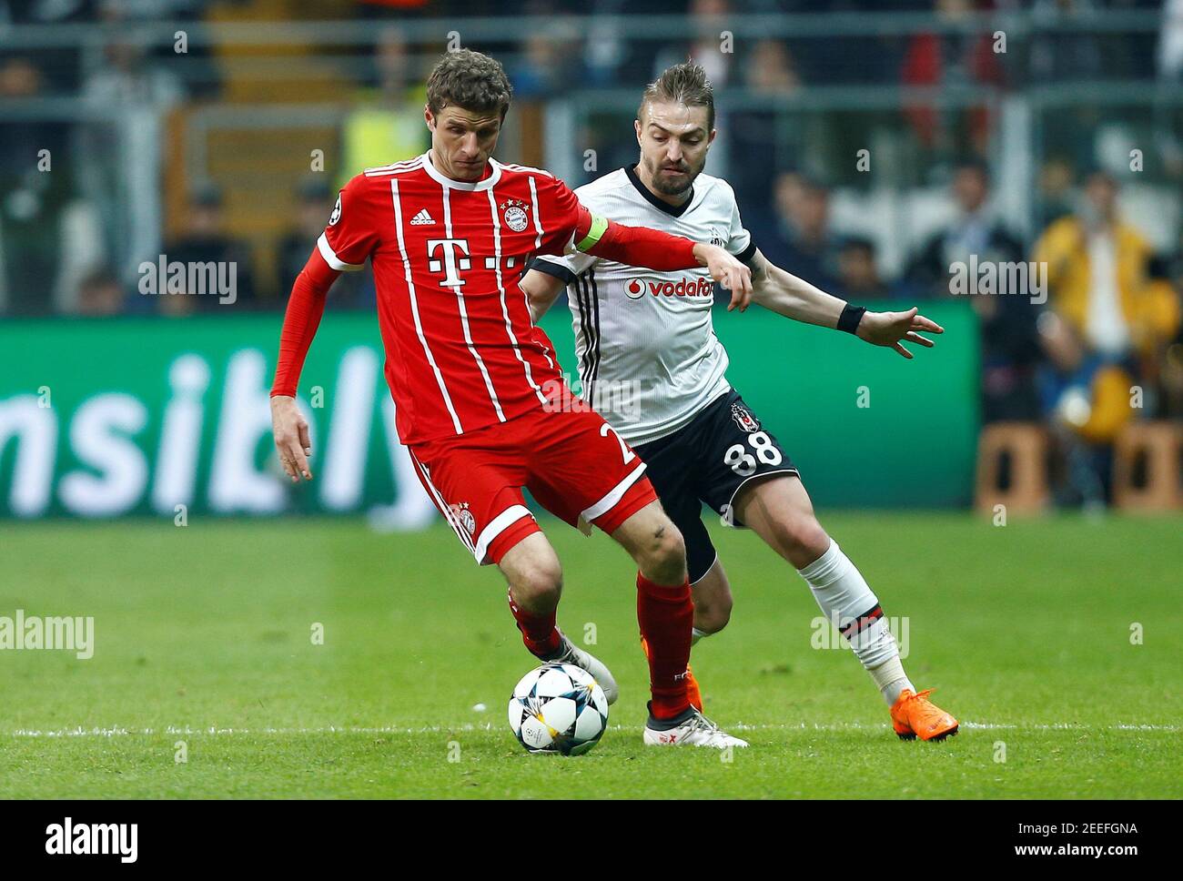 Soccer Football - Champions League Round of 16 Second Leg - Besiktas vs  Bayern Munich - Vodafone Arena, Istanbul,