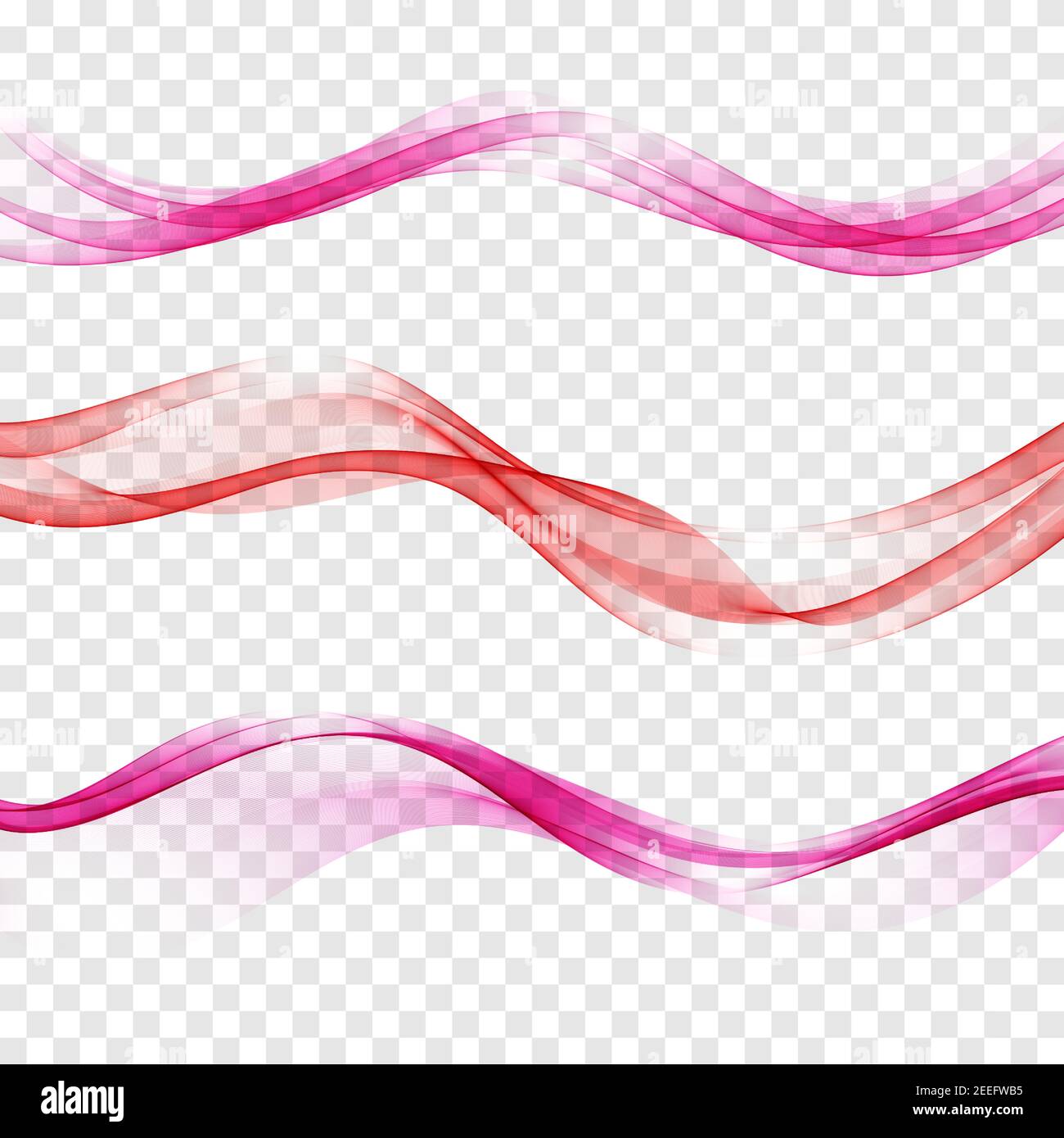 Red Vector Lines