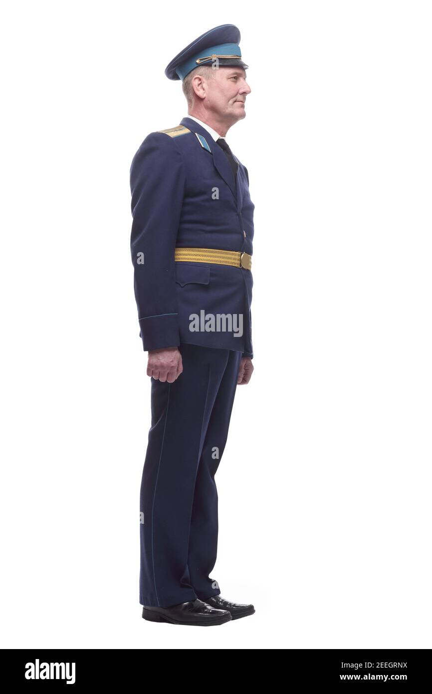 officer of the air force of the Soviet army. Stock Photo