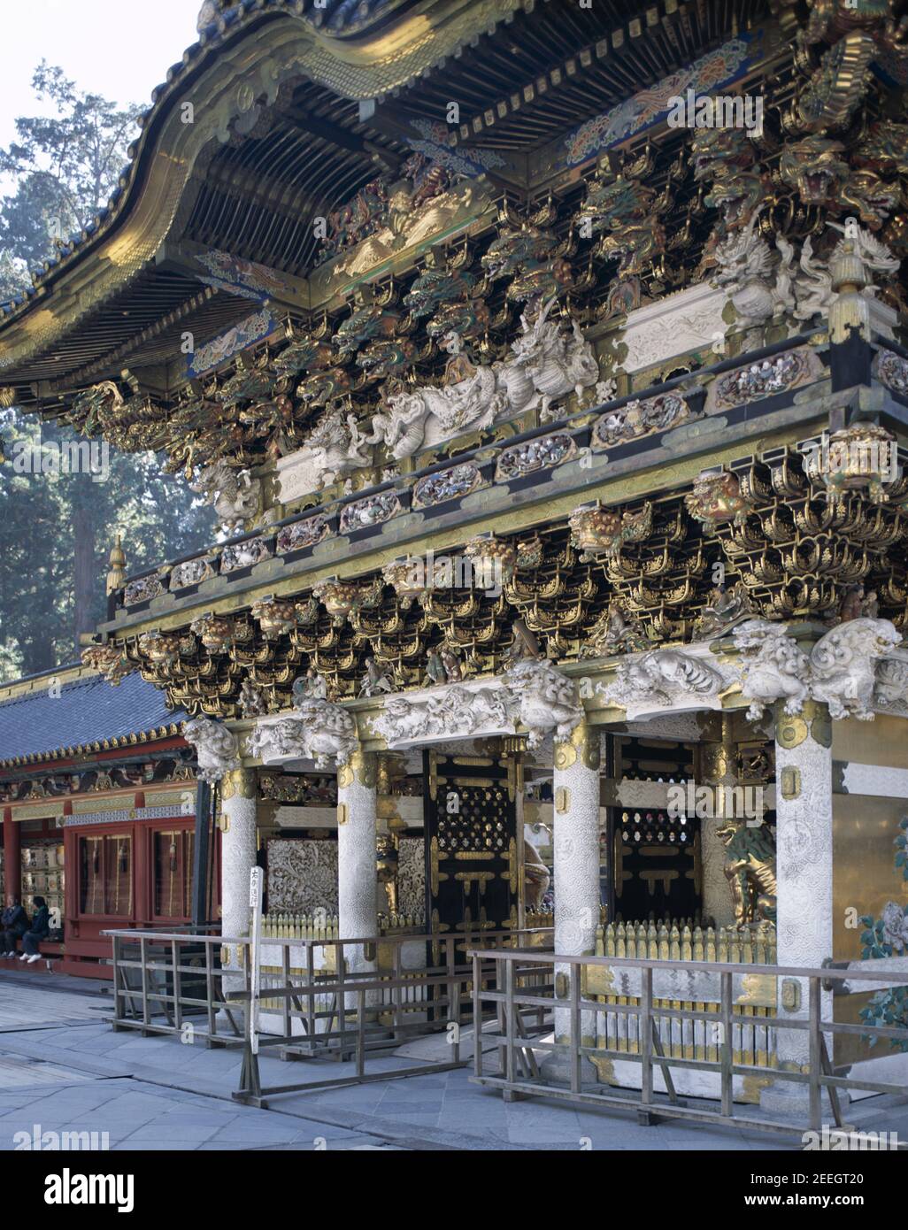 Japan, Honshu, Tochigi Prefecture, Nikko, Toshogu Shrine, Yomeimon Gate