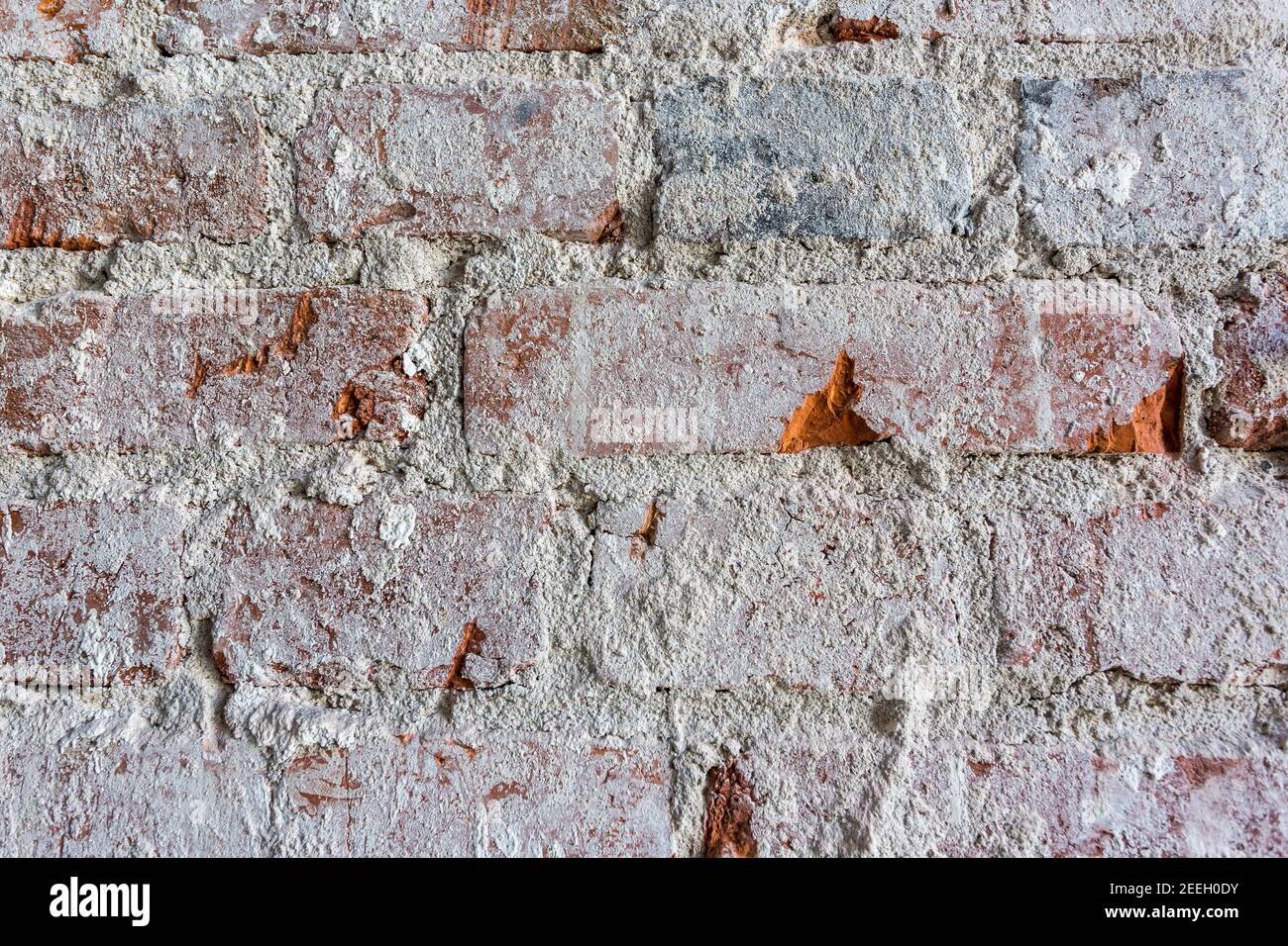 Rough grunge orange brick wall texture background Stock Photo - Alamy
