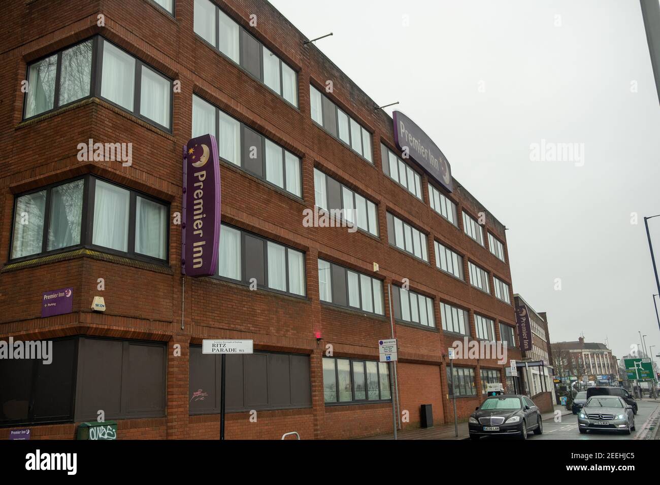 Premier Inn hotel near Hanger Lane station in West London Stock Photo -  Alamy