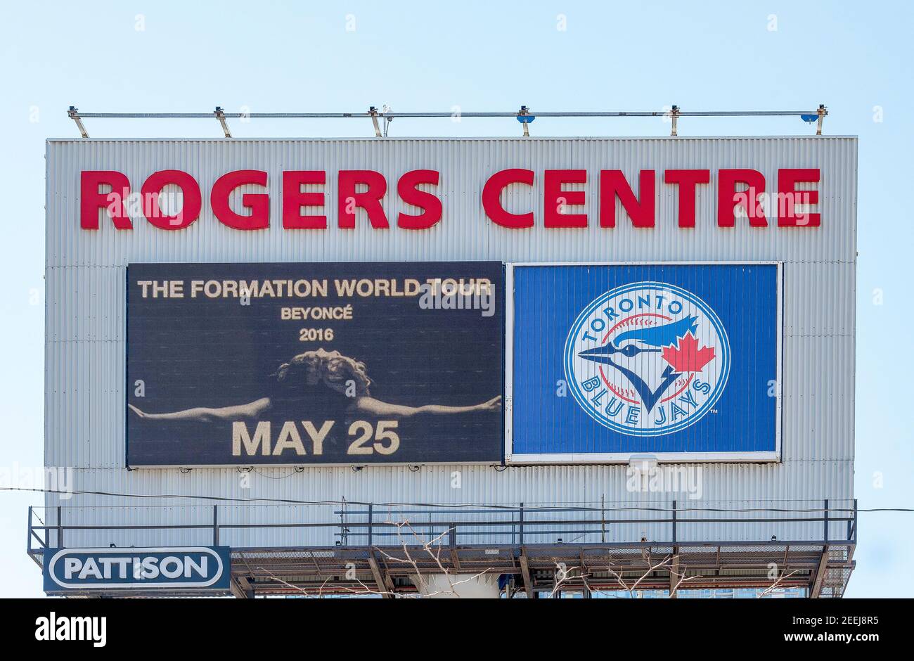 Entrance to the Rogers Centre, stadium of the Blue Jays baseball team,  Toronto Stock Photo - Alamy