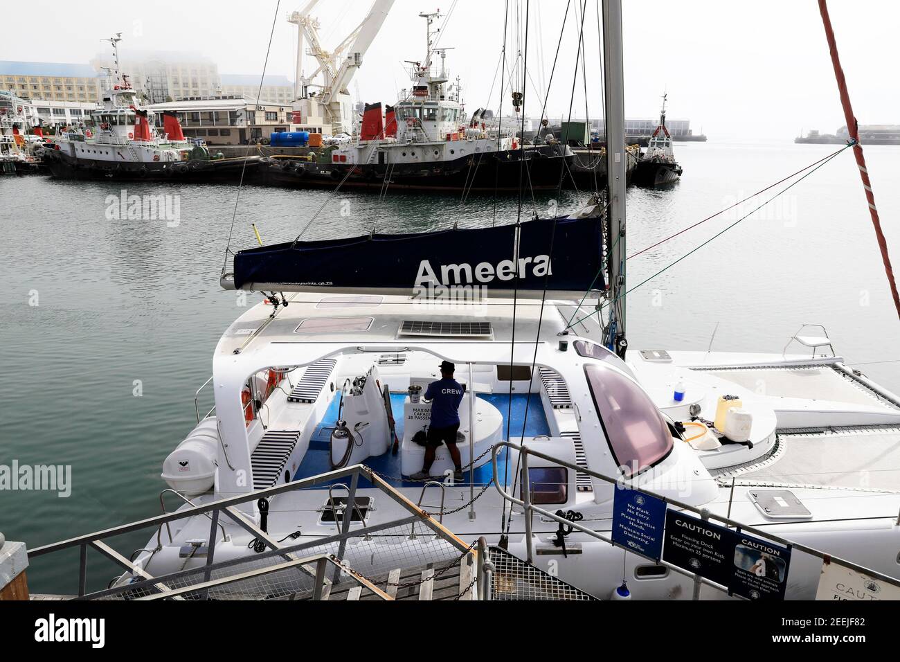 The Ameera Sailing Catamaran at the V&A Waterfront, Cape Town,Western