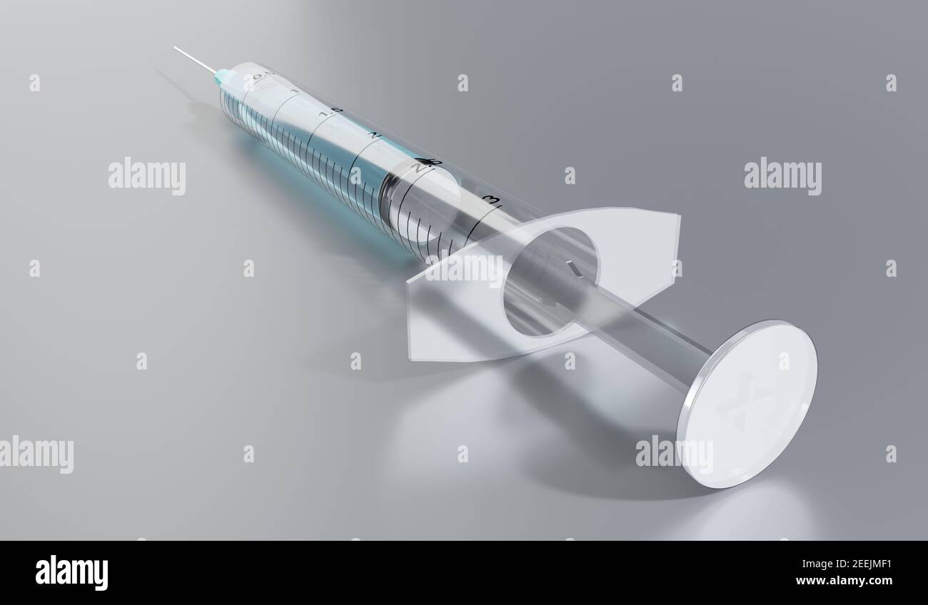 Nurse injection back view hi-res stock photography and images - Alamy