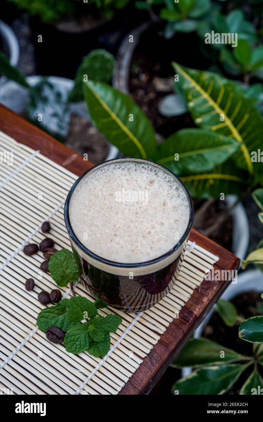 The root beer coffee taste will offer a deep black licorice flavor that