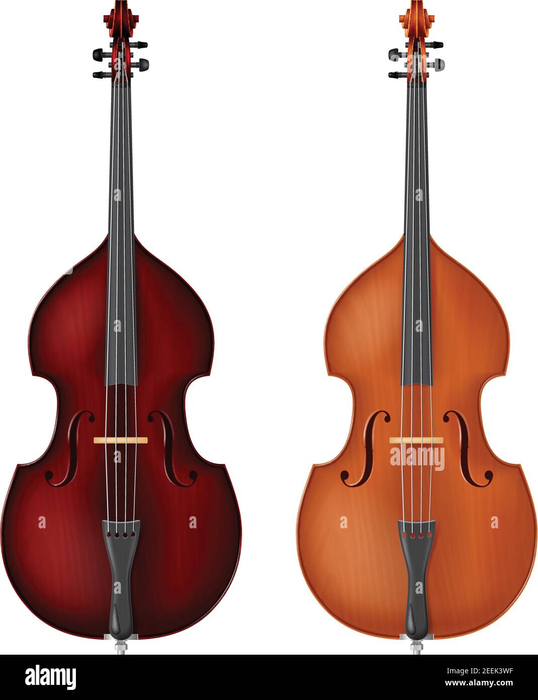 Antique double bass Cut Out Stock Images & Pictures Alamy