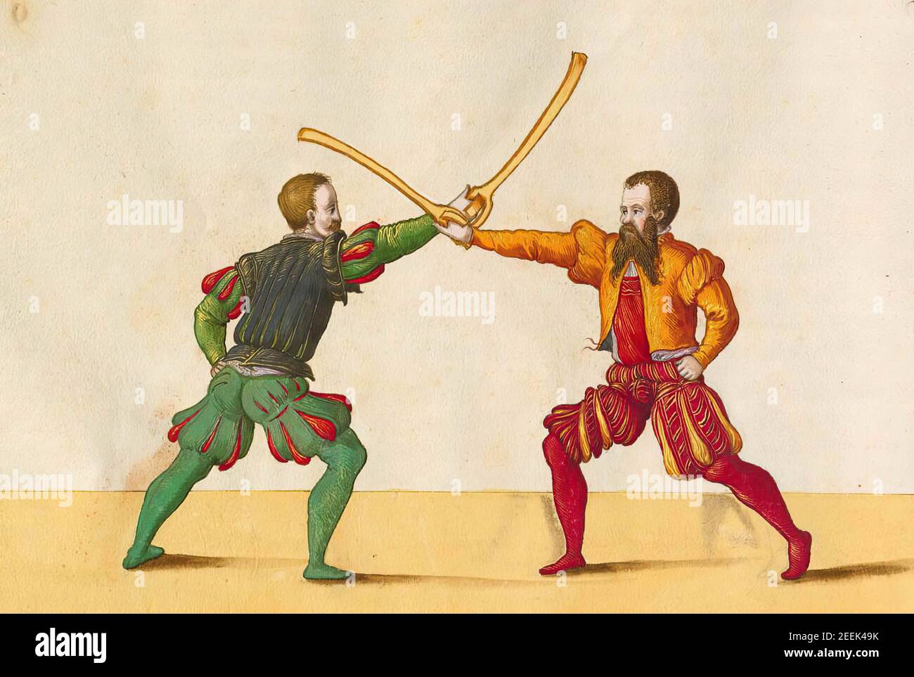 1617th century german martial arts Stock Photo Alamy