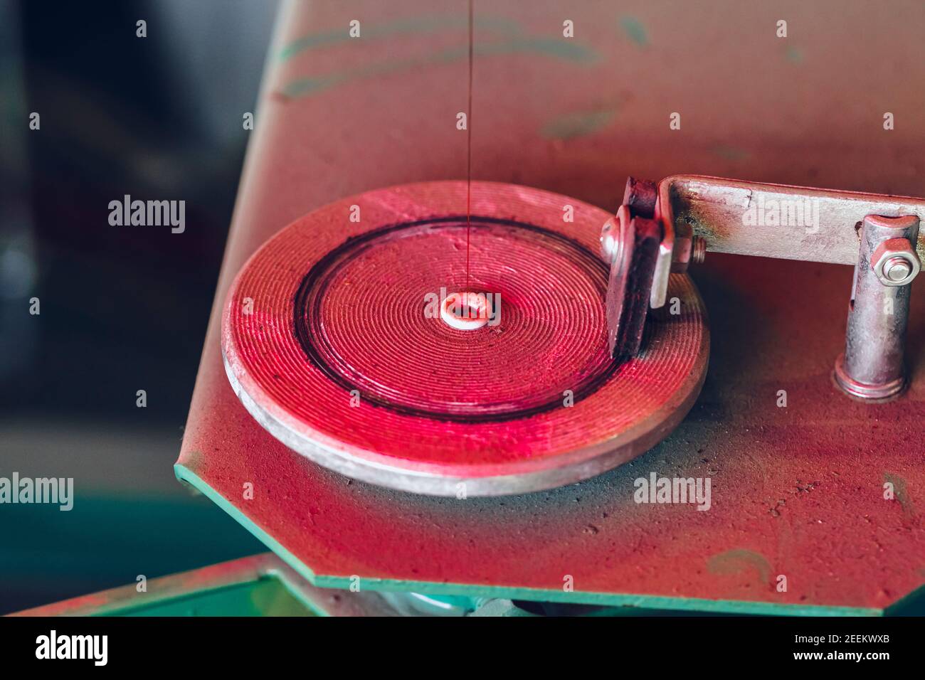 Production of cable wire at cable factory Stock Photo - Alamy