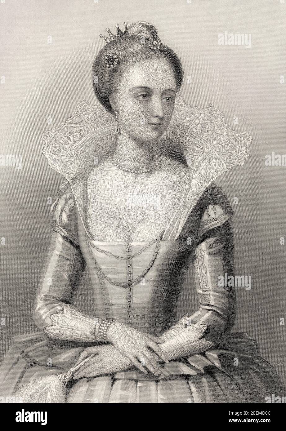Anne of Denmark, 1574 –1619, Queen of Scotland, England, and Ireland by ...