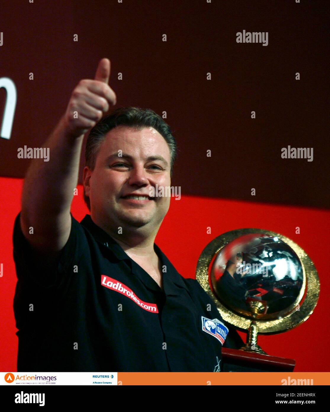 Darts World Championship Trophy High Resolution Stock Photography and