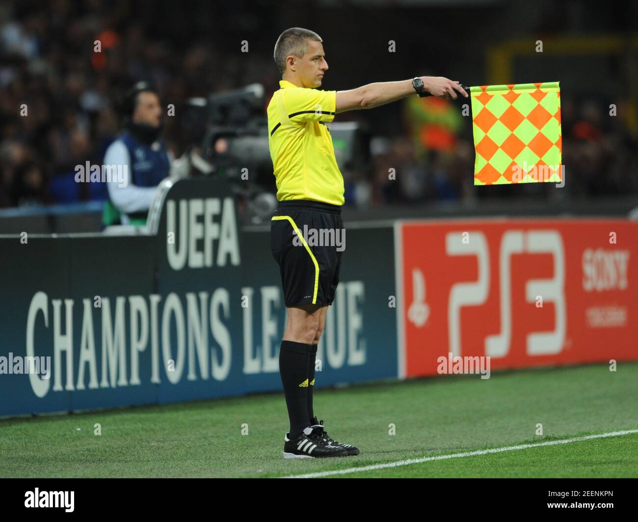 Uefa Champions League Linesman High Resolution Stock Photography And Uefa Champions League Linesman High Resolution Stock Photography And