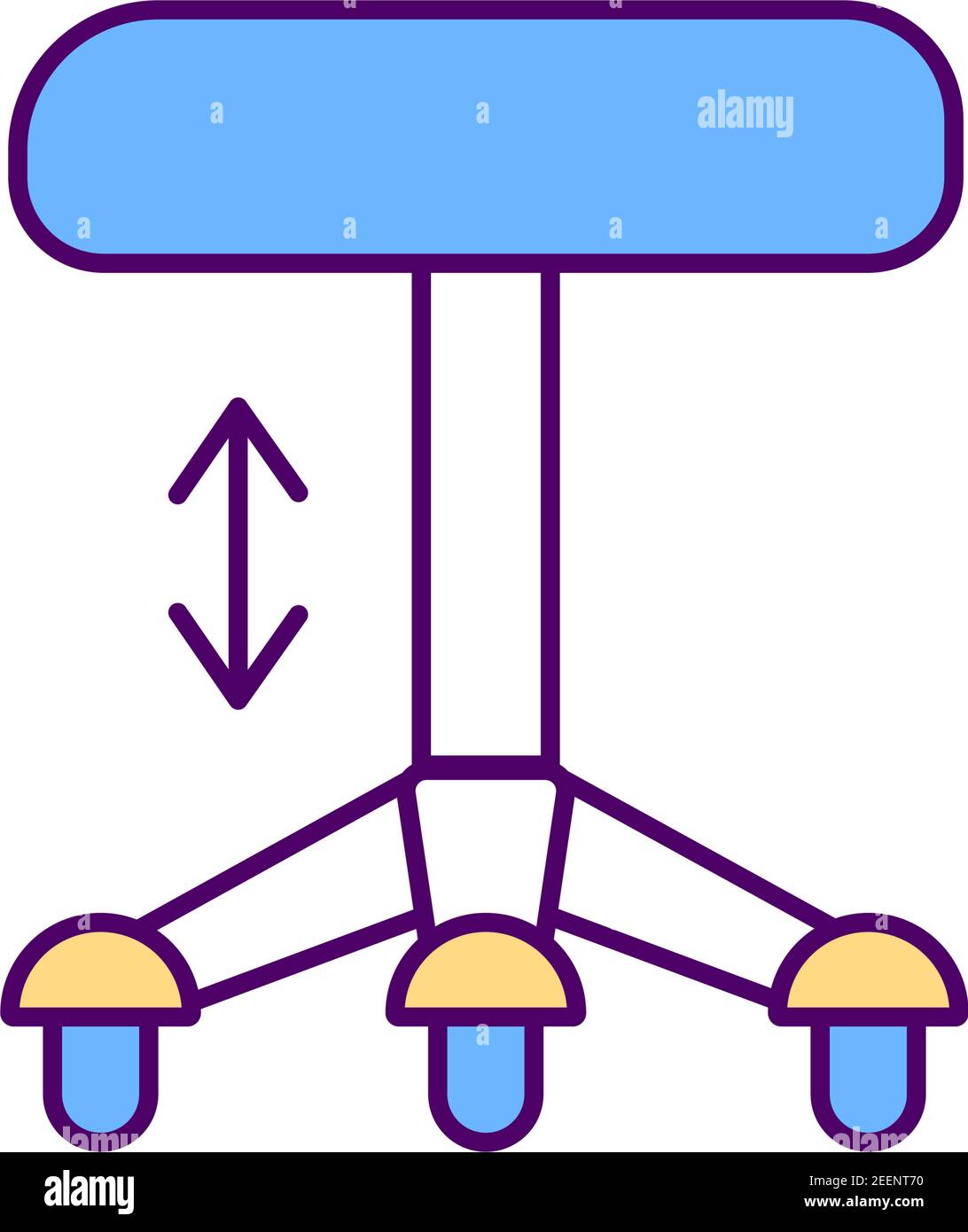 Adjustable height Stock Vector Images Alamy