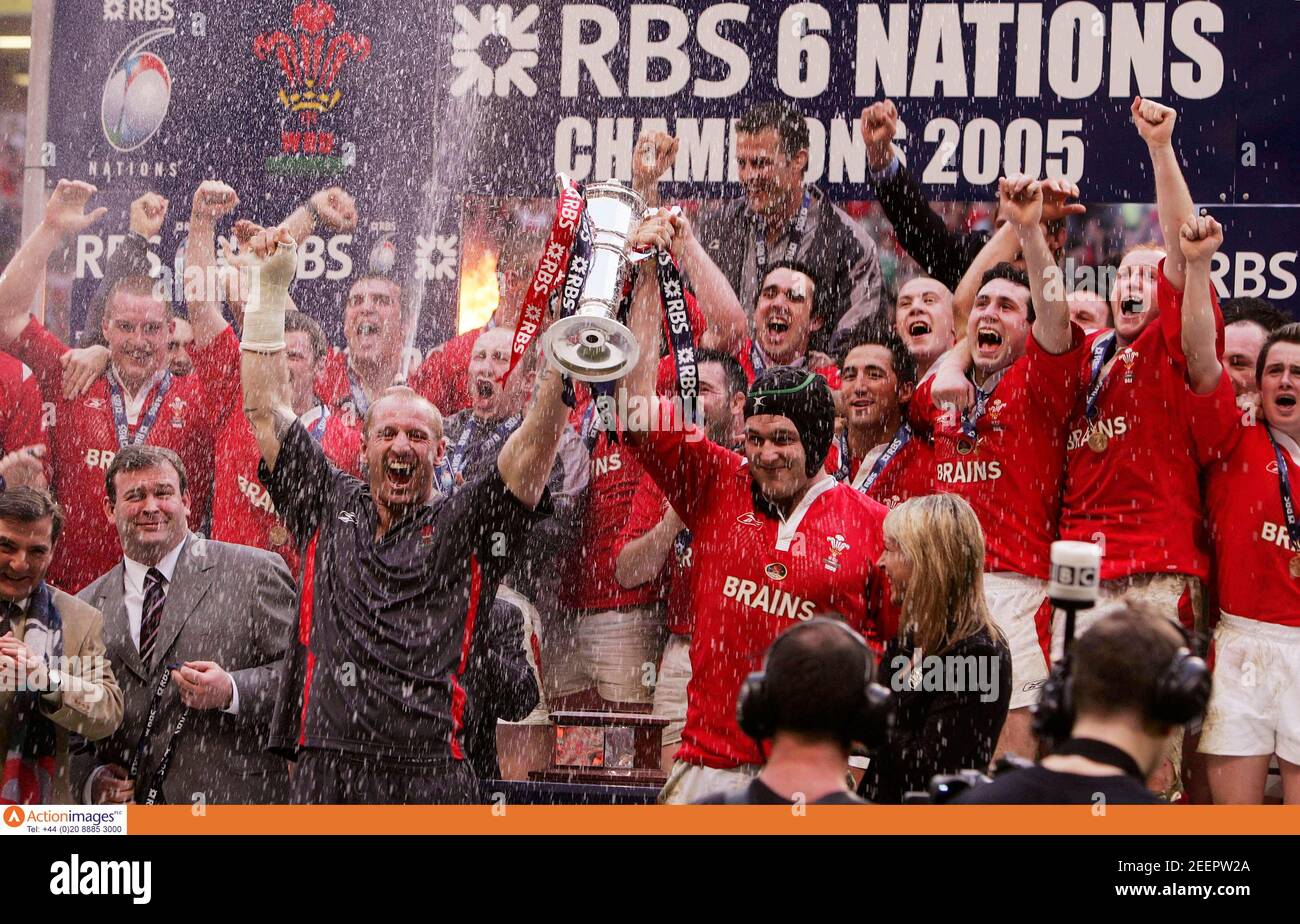 Rugby union rbs nations championship 2005 wales ireland millennium
