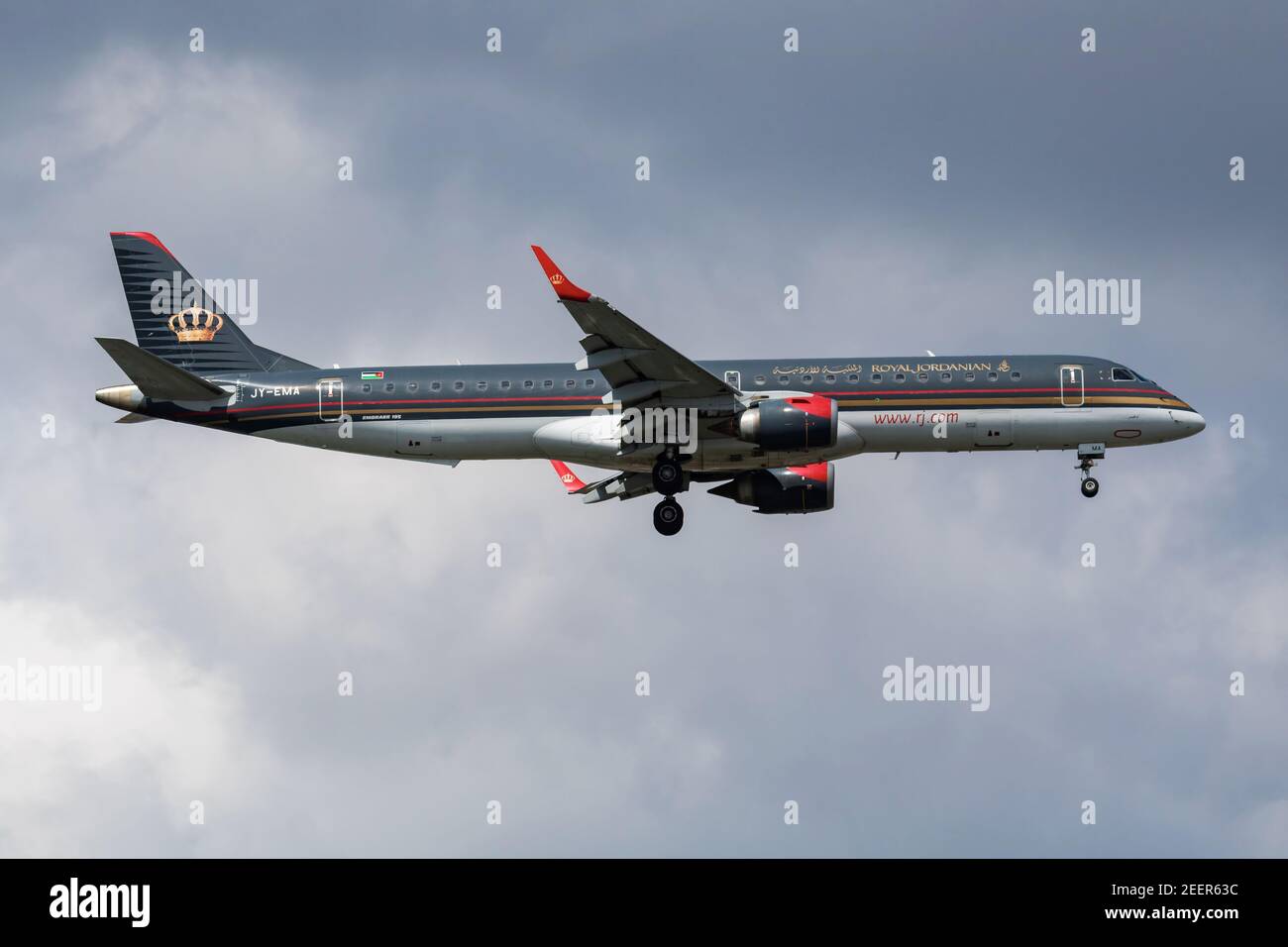 royal jordanian airlines arrivals