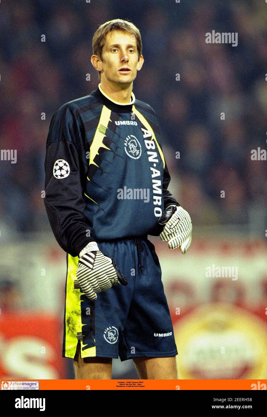 Football - 9/4/97 Season 96/97 Edwin Van Der Sar - Ajax Mandatory  Credit:Action Images Stock Photo - Alamy