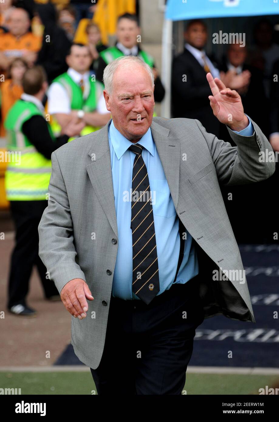 Former Wolves and England footballer Ron Flowers in 2010 Stock Photo
