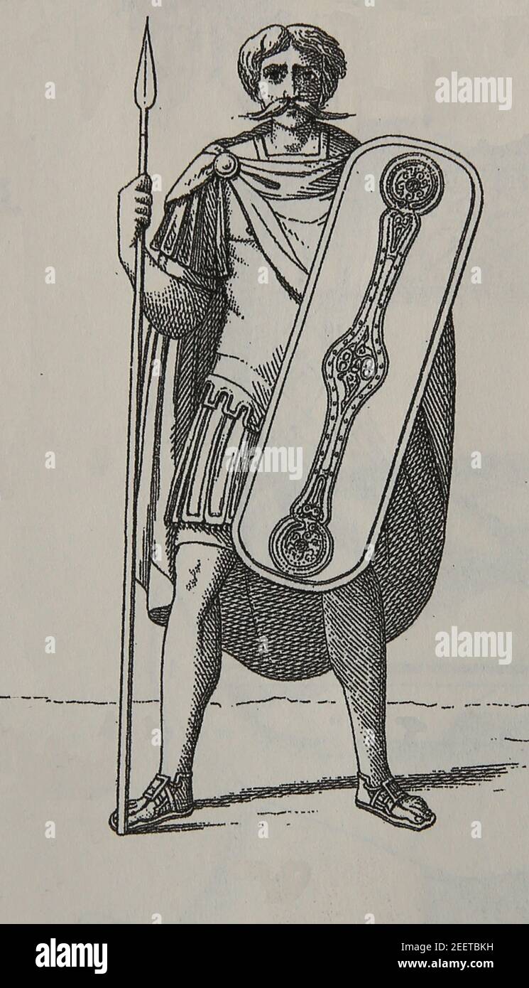 Artist's Impression of Celtic Warriors (Illustration) - World History  Encyclopedia