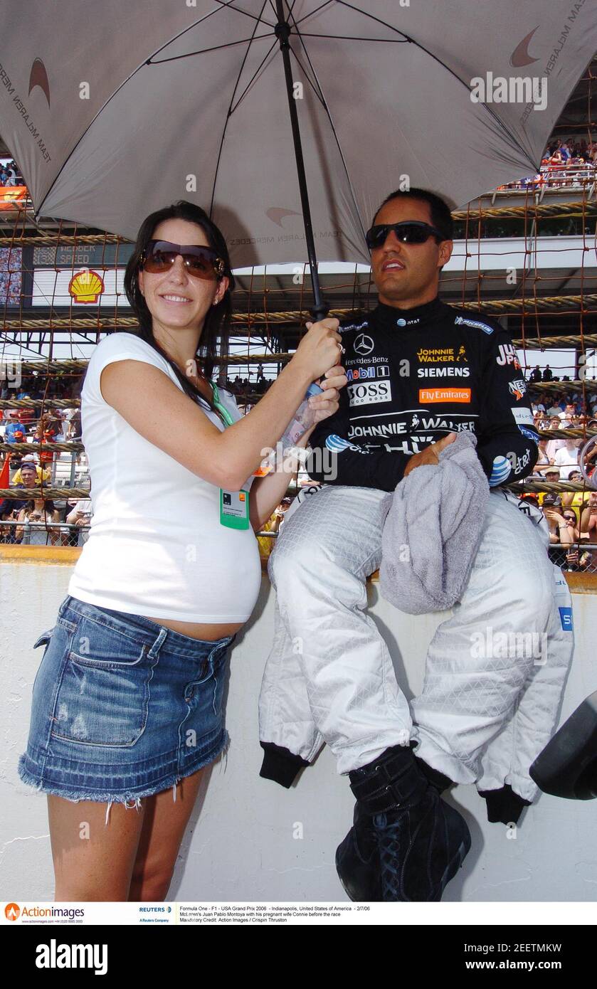 Connie Montoya Juan Pablo Montoya High Resolution Stock Photography and ...