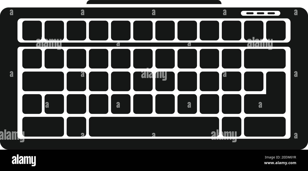 Device keyboard icon, simple style Stock Vector Image & Art - Alamy