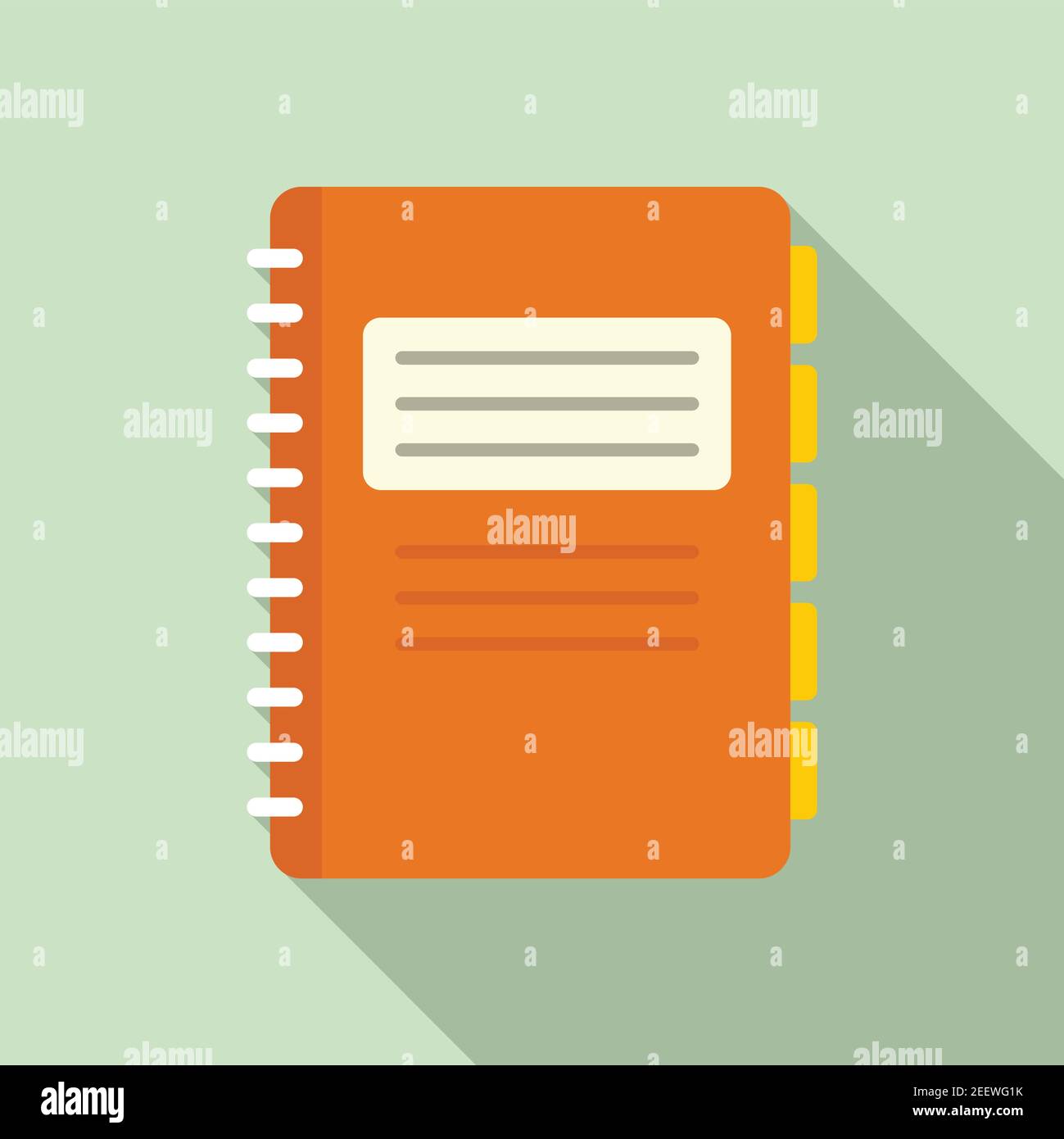 Office manager folder icon, flat style Stock Vector Image & Art - Alamy