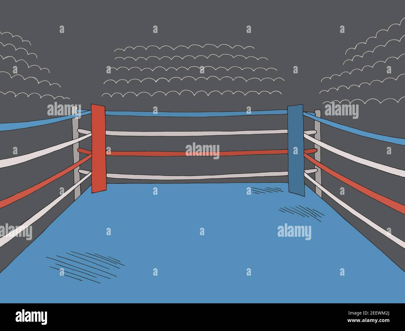 Boxing ring empty hires stock photography and images Alamy