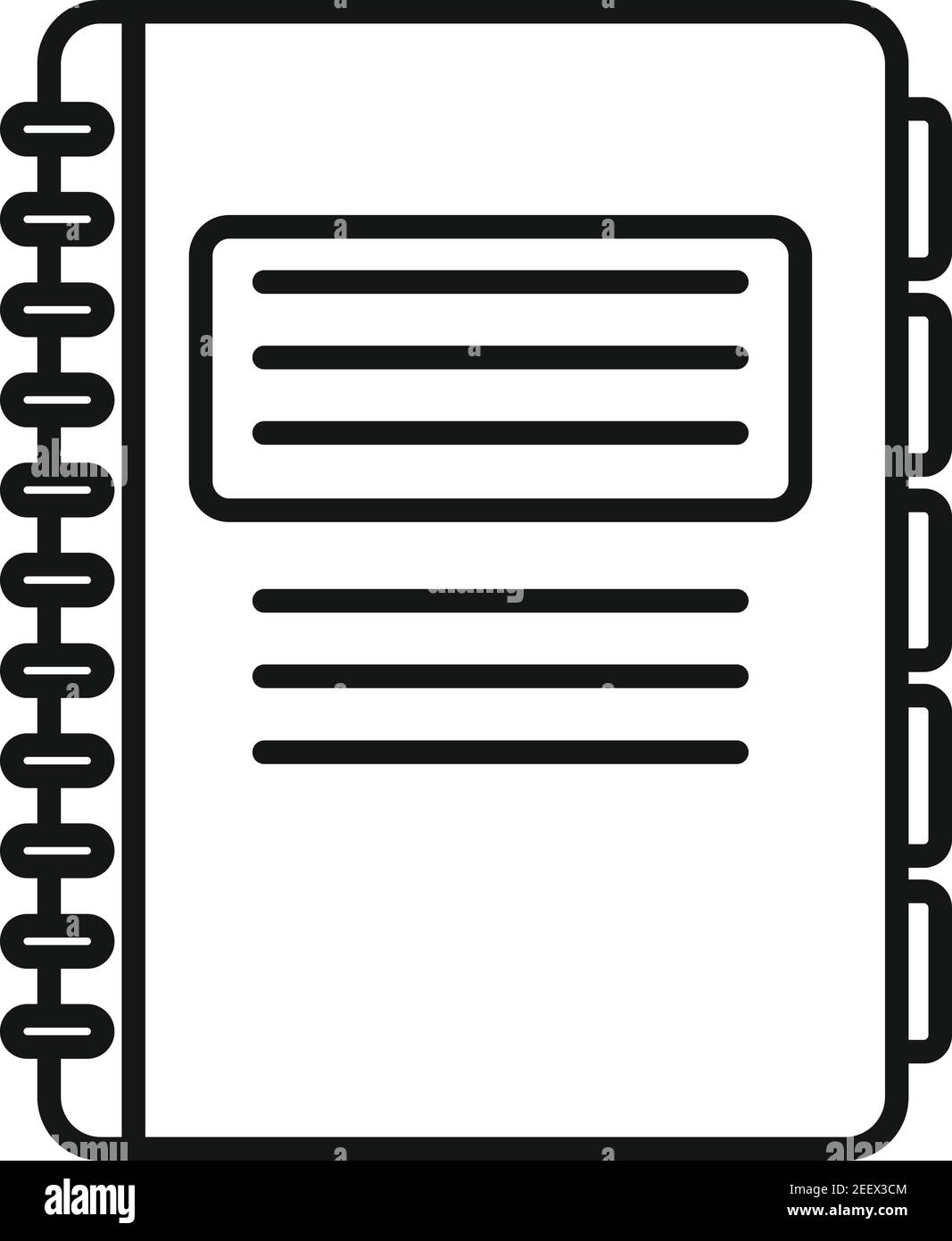 Office manager folder icon, outline style Stock Vector Image & Art - Alamy