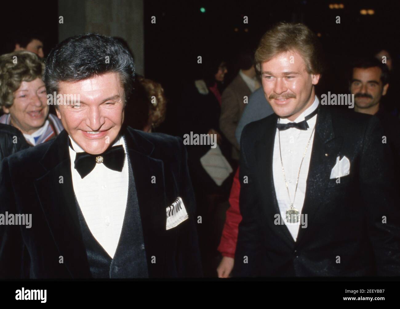 Liberace and Cary James Wyman during "Dreamgirls" Opening After Party