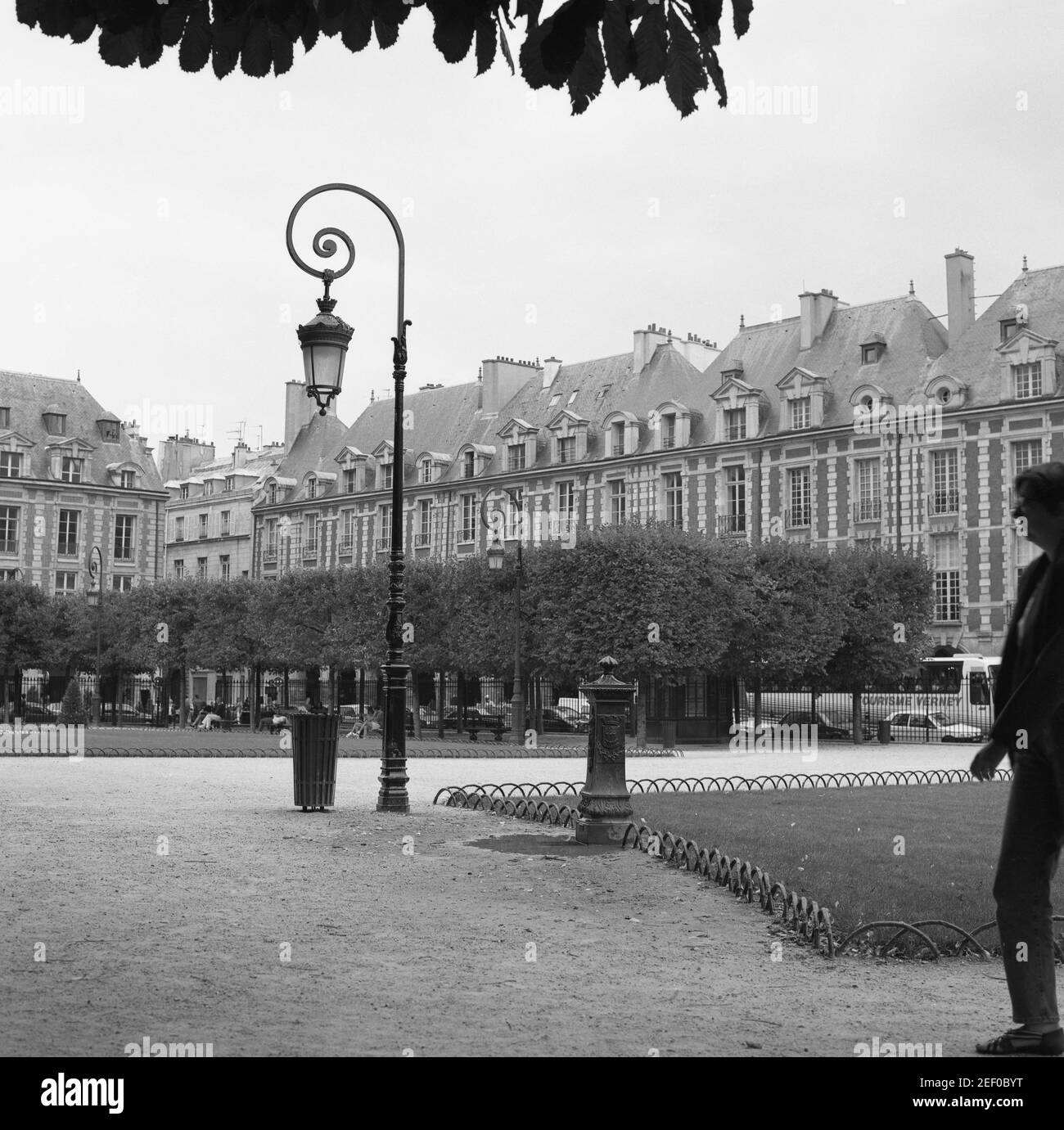 Paris Jardin Stock Photo