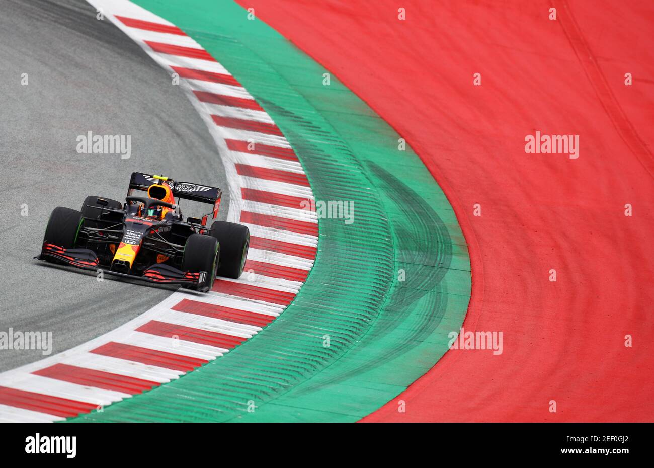 Formula One F1 Austrian Grand Prix Red Bull Ring Spielberg Styria Austria July 3 2020 Red Bull S Alexander Albon As F1 Resumes Following The Outbreak Of The Coronavirus Disease