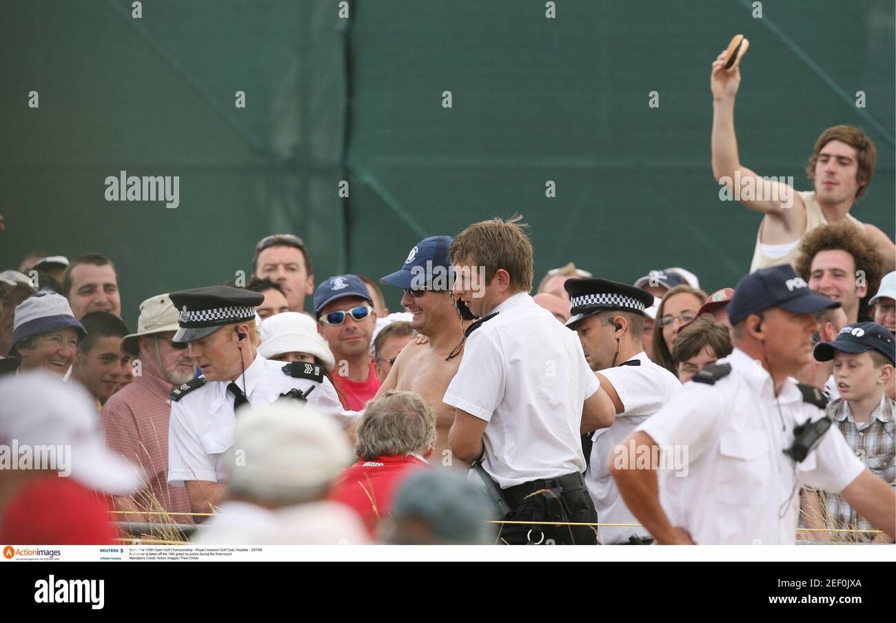 British open championship streaker hires stock photography and images